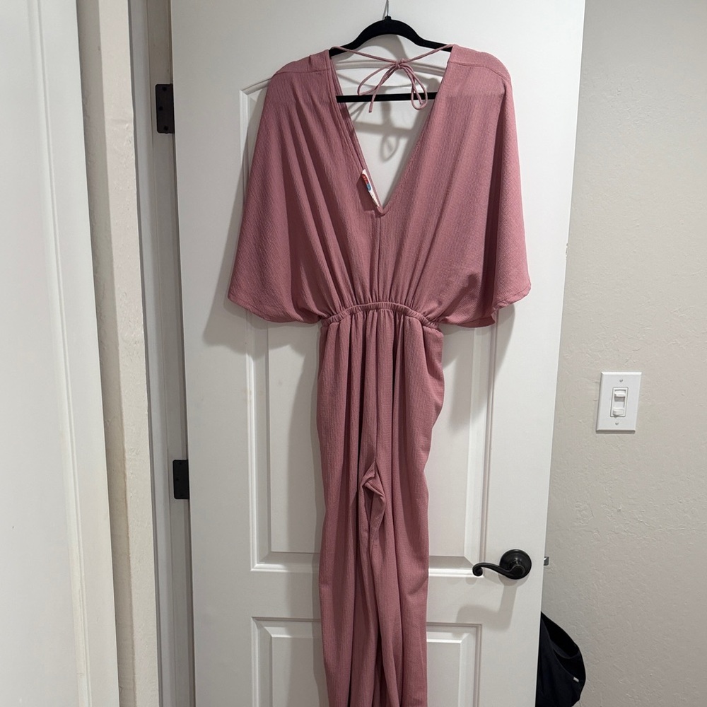 Free People Dusty Rose Jumpsuit